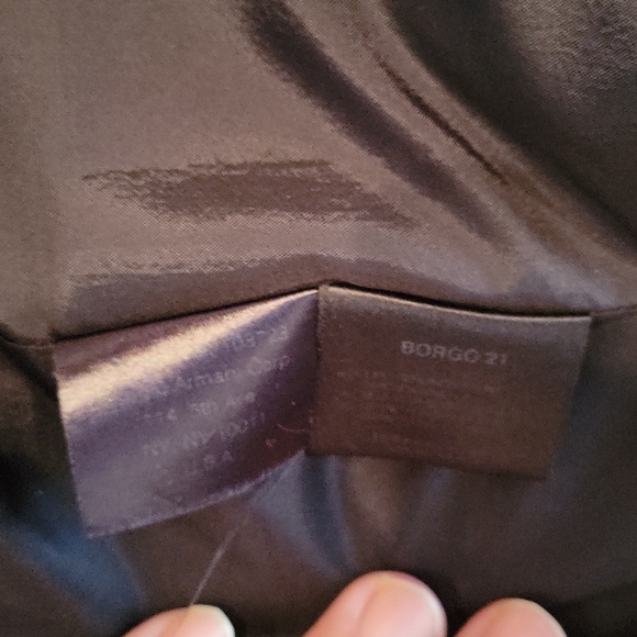 Giorgio Armani Black Label blue pinstripe suit - Picture 3 of 4